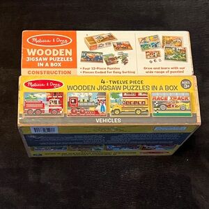 Melissa and Doug Wooden Puzzles